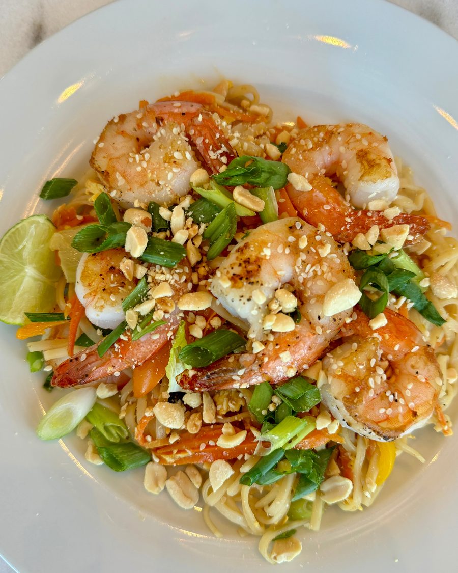 Healthy Shrimp Pad Thai